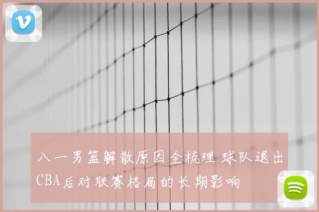 八一男篮解散原因全梳理 球队退出CBA后对联赛格局的长期影响